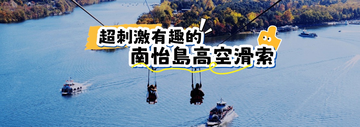 南怡島高空飛索套票